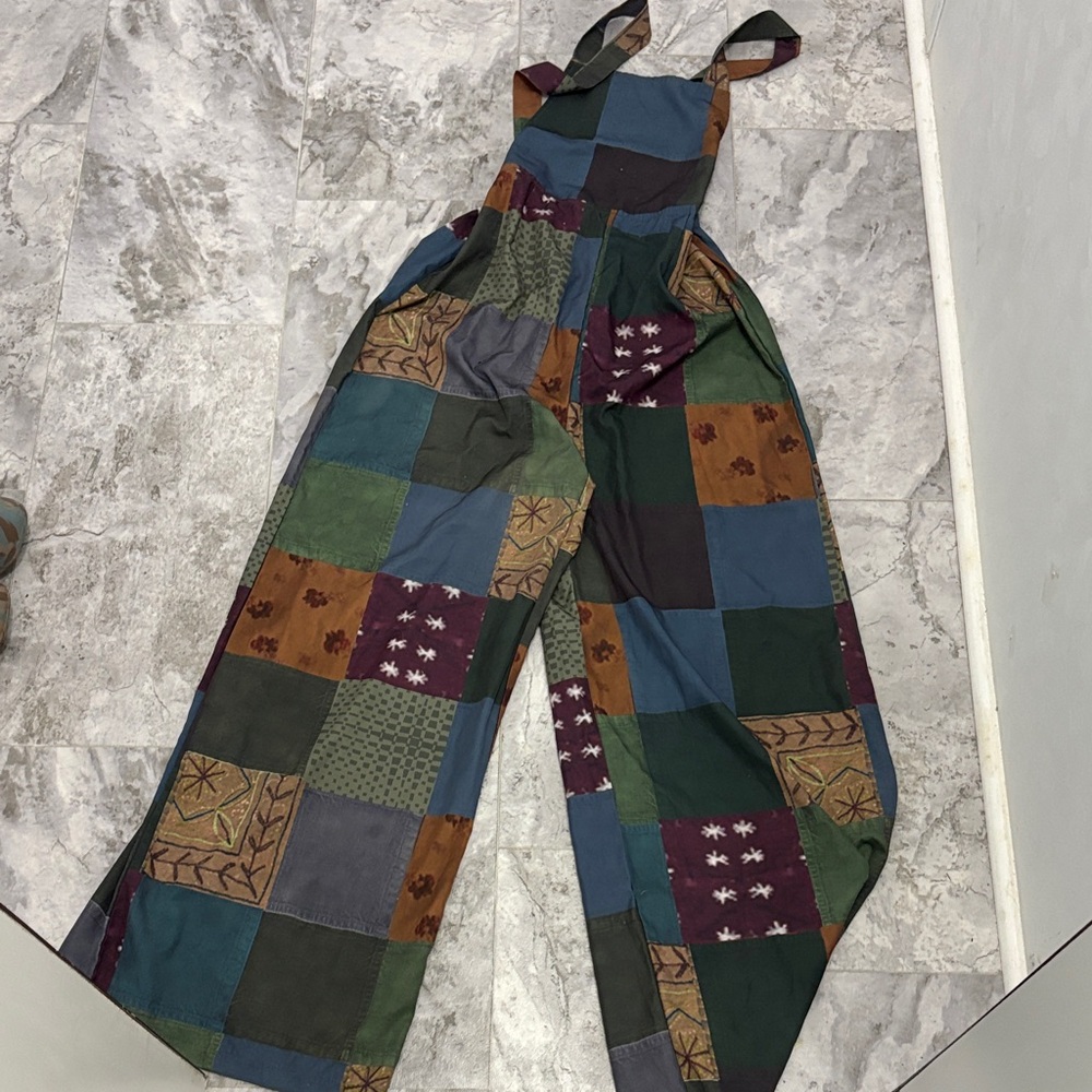 ROMWE Multicolor Patchwork Asymmetrical Dress - image 1